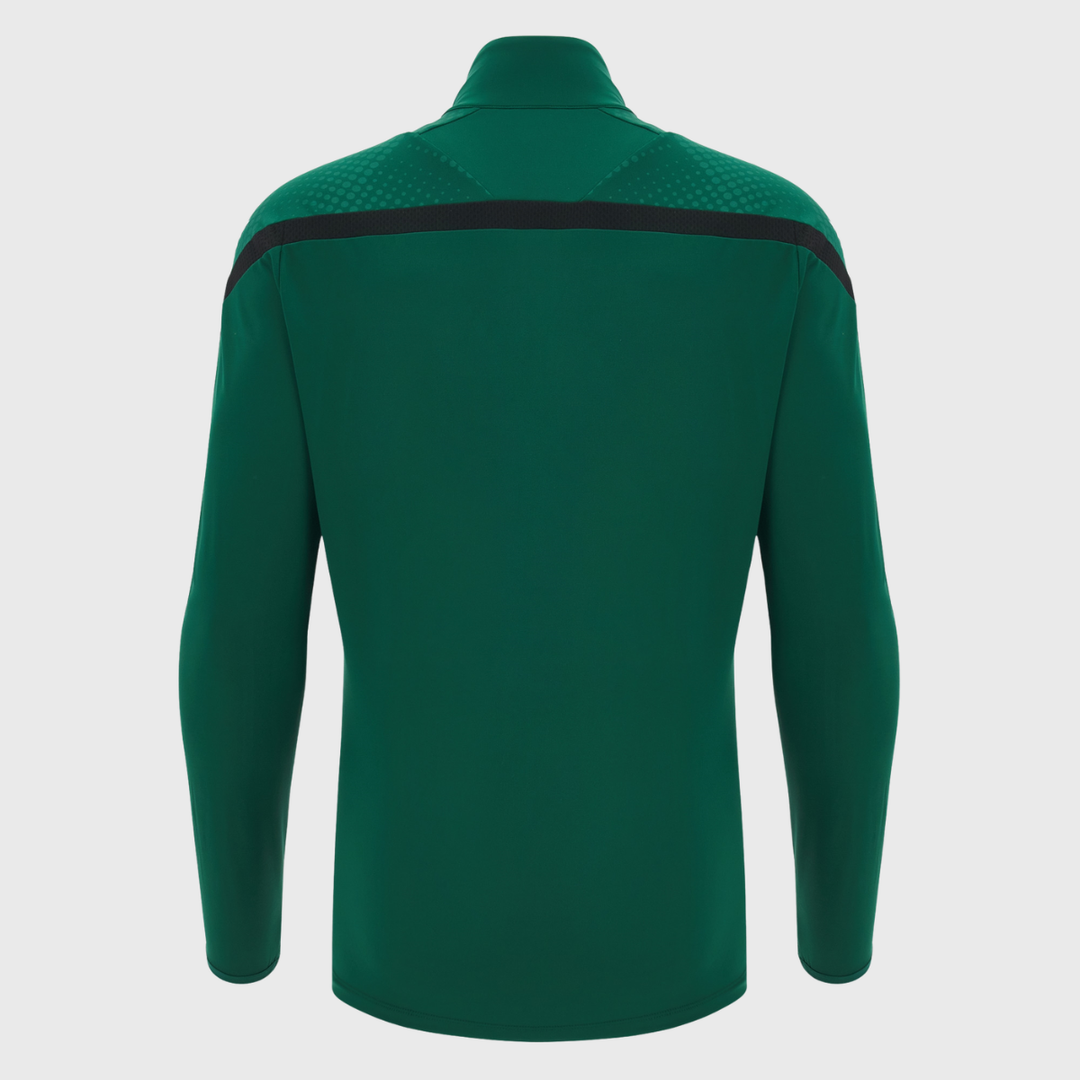 Macron Wales Rugby 1/4 Zip Training Top Green 2026/27