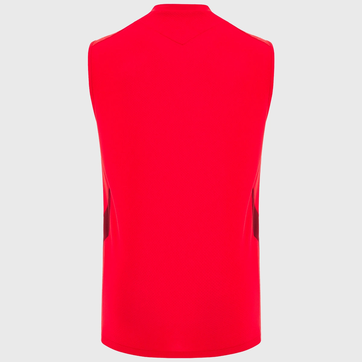 Macron Wales Rugby Sleeveless Poly Tee Red 2025/26 - Rugbystuff.com