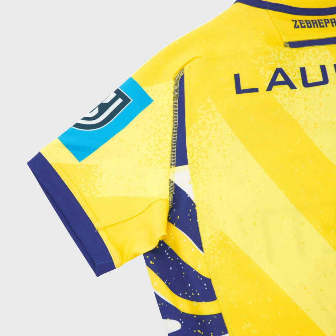 Macron Zebre Away Slim Fit Rugby Shirt 2025/26 - Rugbystuff.com