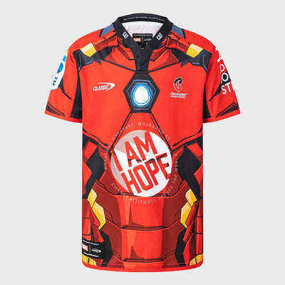 Classic Crusaders Iron Man Kid's Replica Rugby Shirt