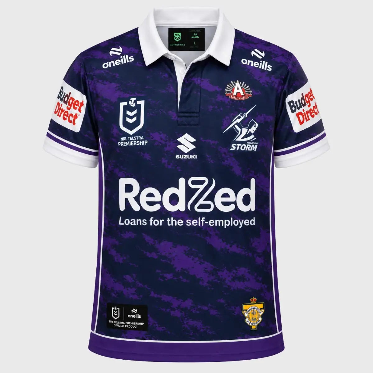 MelbourneStormAnzacJersey - Rugbystuff.com