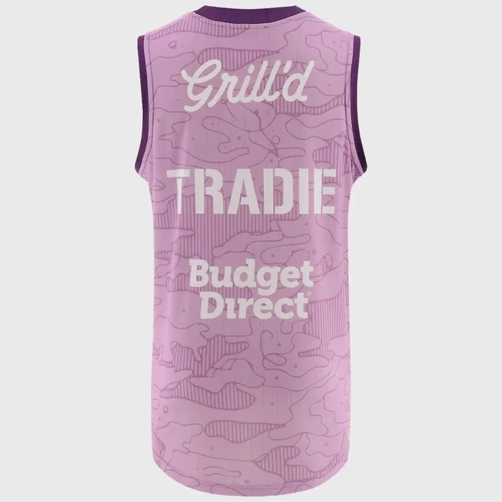 O'Neill's Melbourne Storm Men's Training Singlet Lilac 2026 - Rugbystuff.com