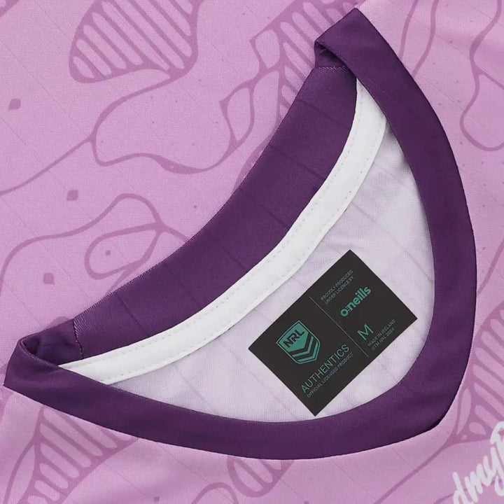O'Neill's Melbourne Storm Men's Training Singlet Lilac 2026 - Rugbystuff.com