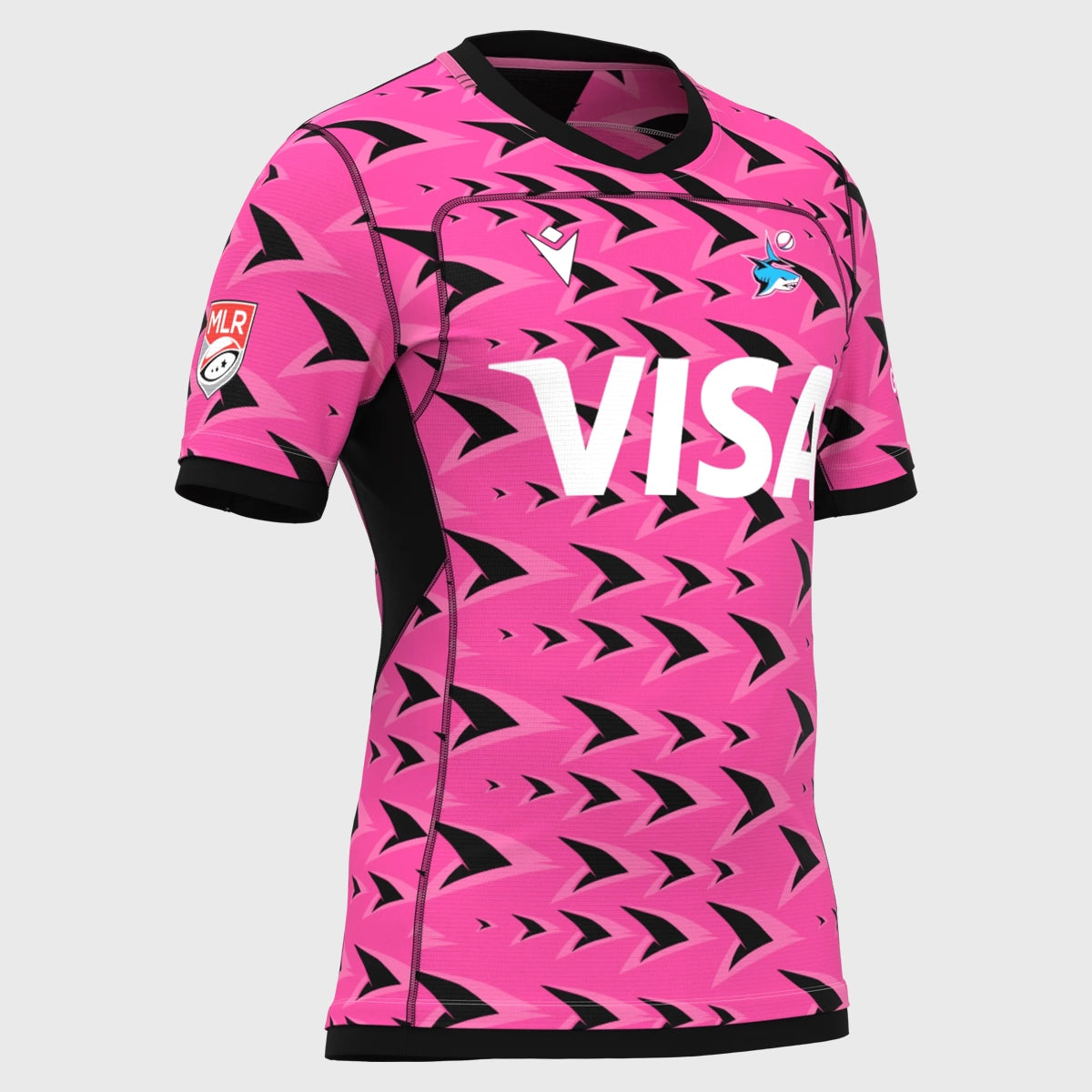 Macron Miami Sharks MLR Away Replica Rugby Shirt 2025 - Rugbystuff.com