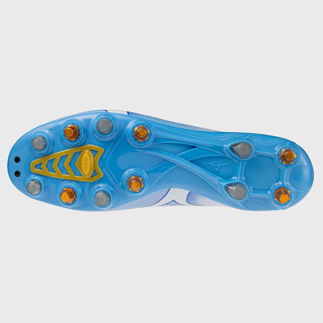 Mizuno α Alpha III Elite Mix Rugby Boots Celeste Blue