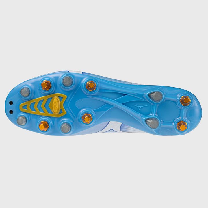 Mizuno α Alpha III Elite Mix Rugby Boots Celeste Blue