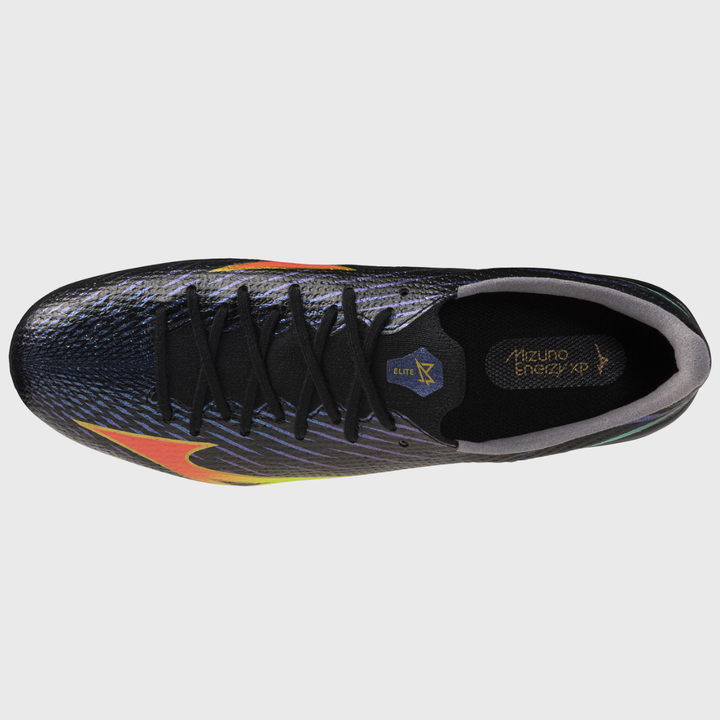 Mizuno α Alpha III Elite Mix Rugby Boots Black/Lava Orange/Evening Primrose