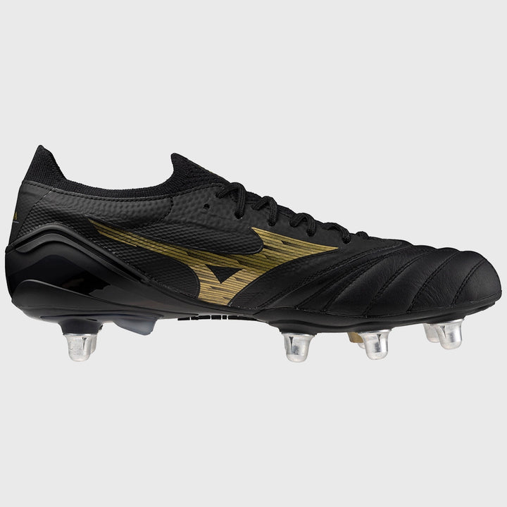 Mizuno Morelia Neo IV Beta Elite SI Rugby Boots Black - Rugbystuff.com