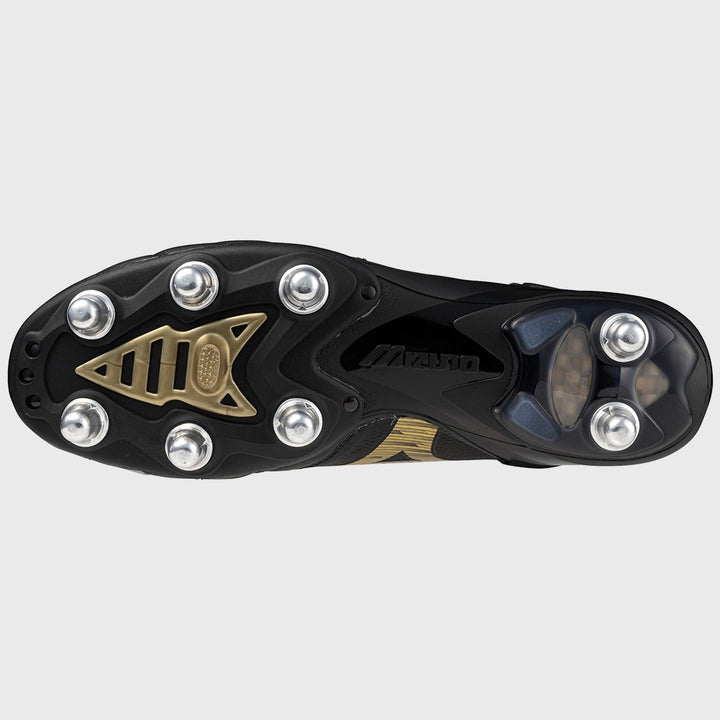 Mizuno Morelia Neo IV Beta Elite SI Rugby Boots Black - Rugbystuff.com