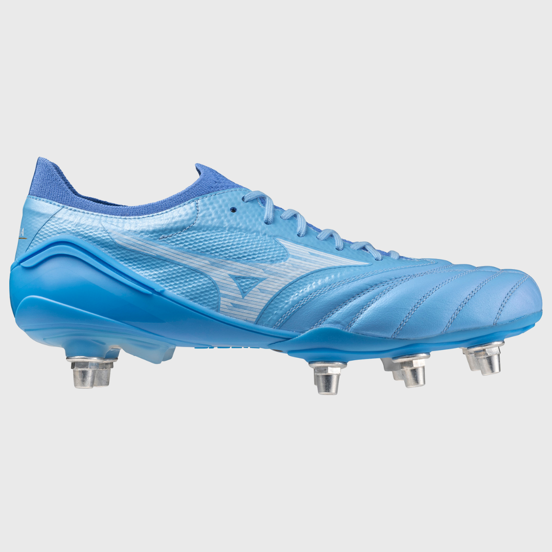Mizuno Morelia Neo IV Beta Elite SI Rugby Boots Celeste Blue