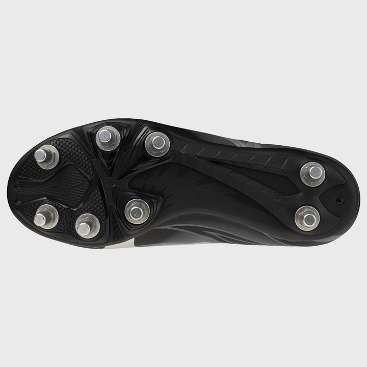 Mizuno Waitangi Club Rugby Boots Black/Silver
