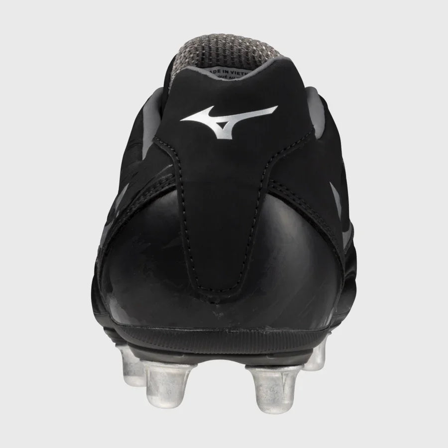 Mizuno Waitangi PS Rugby Boots Black Silver