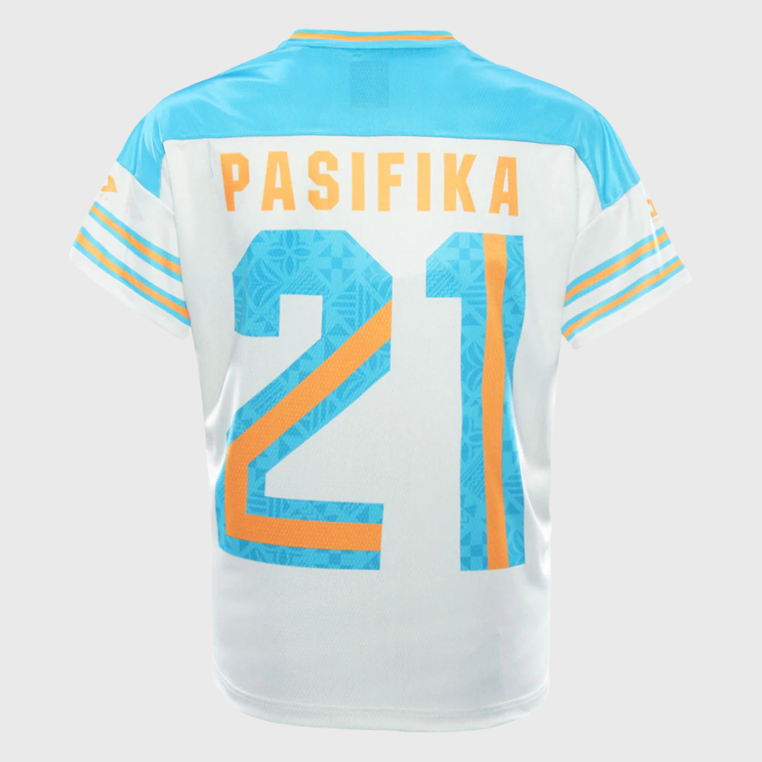 Dynasty Moana Pasifika Grid Iron Tee - Rugbystuff.com