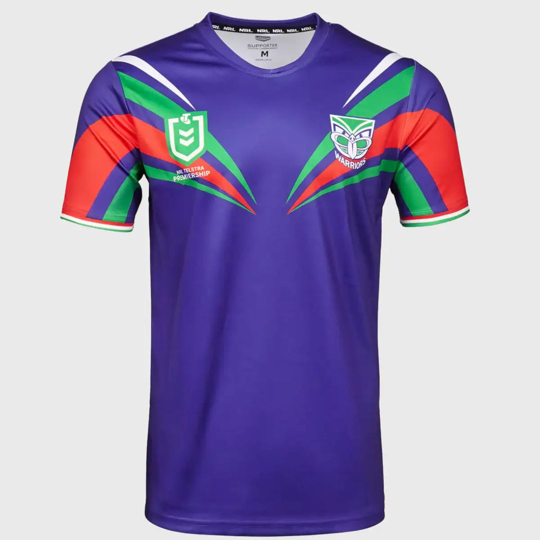 NZ Warriors NRL Supporters Rugby Shirt 2026 - Rugbystuff.com