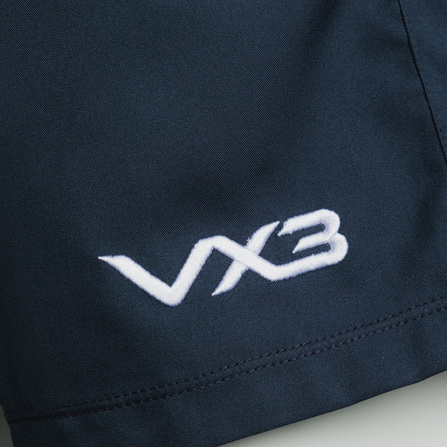 VX3 Royal Navy Rugby Vertex Gym Shorts