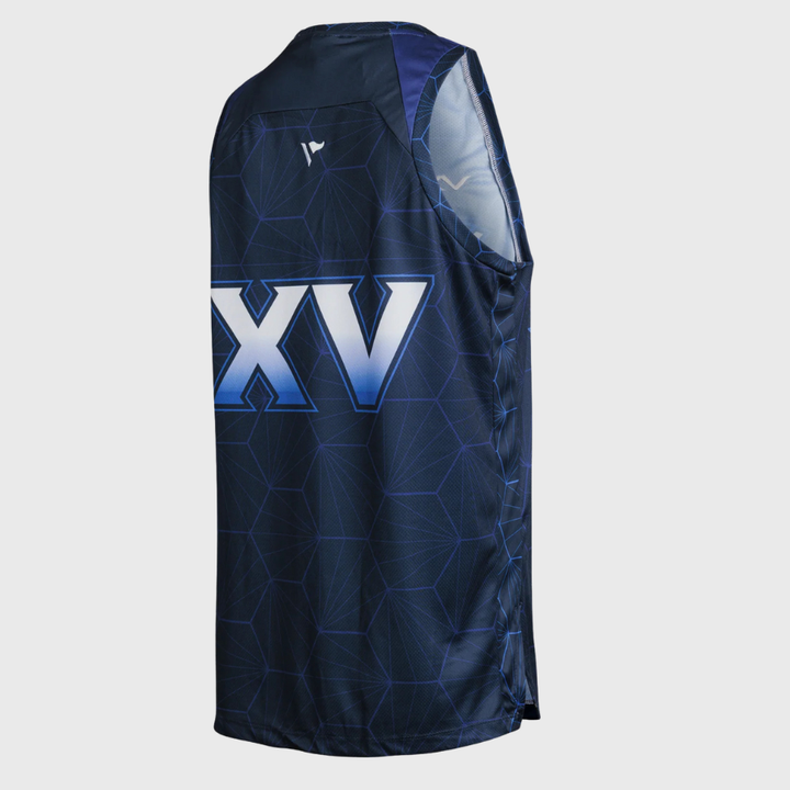 VX3 Royal Navy Rugby Elite Basketball Vest