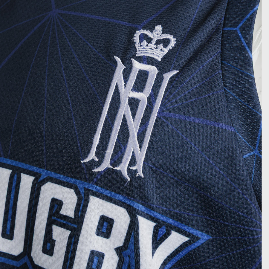 VX3 Royal Navy Rugby Elite Basketball Vest