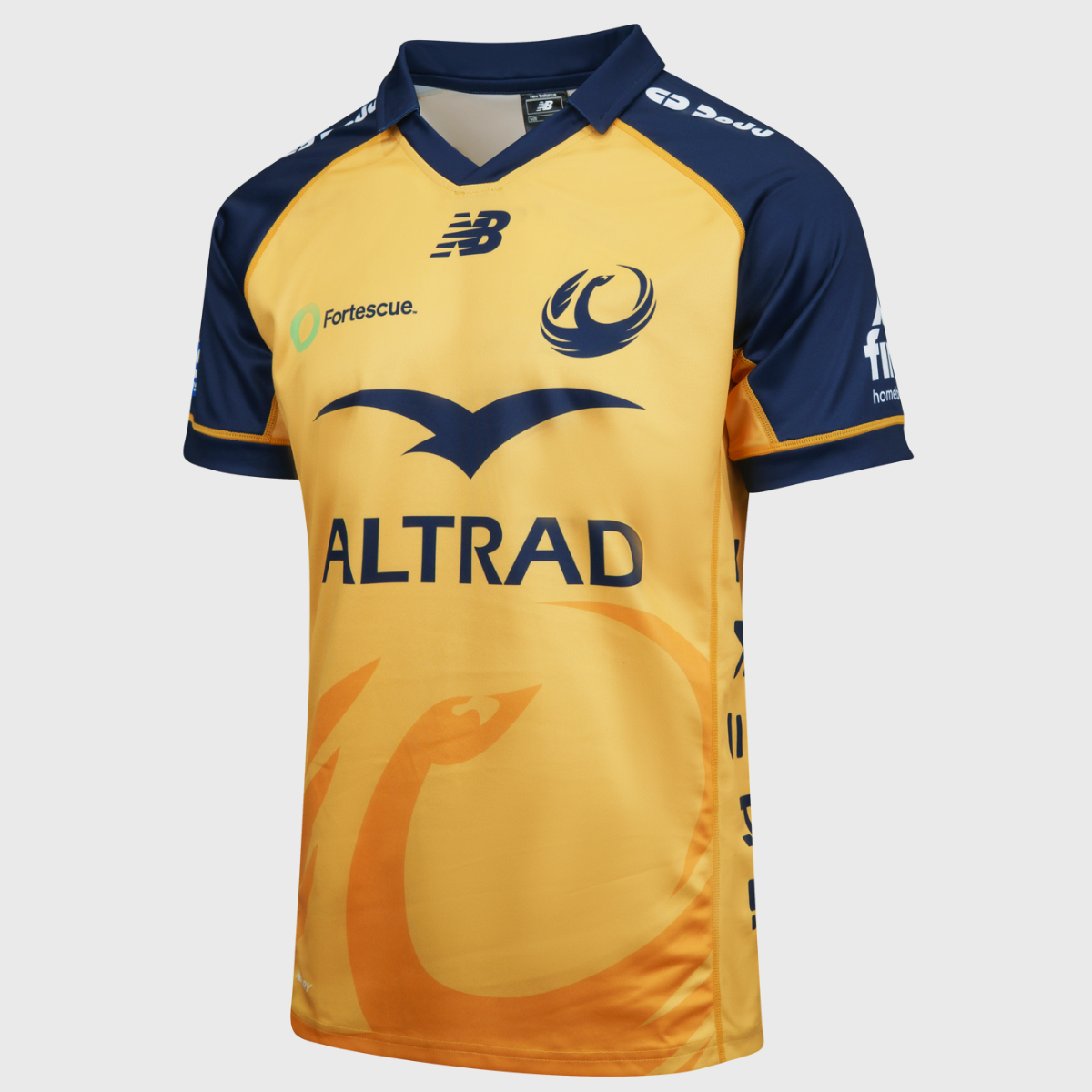 New Balance Western Force Men's Away Rugby Shirt 2026 - Rugbystuff.com