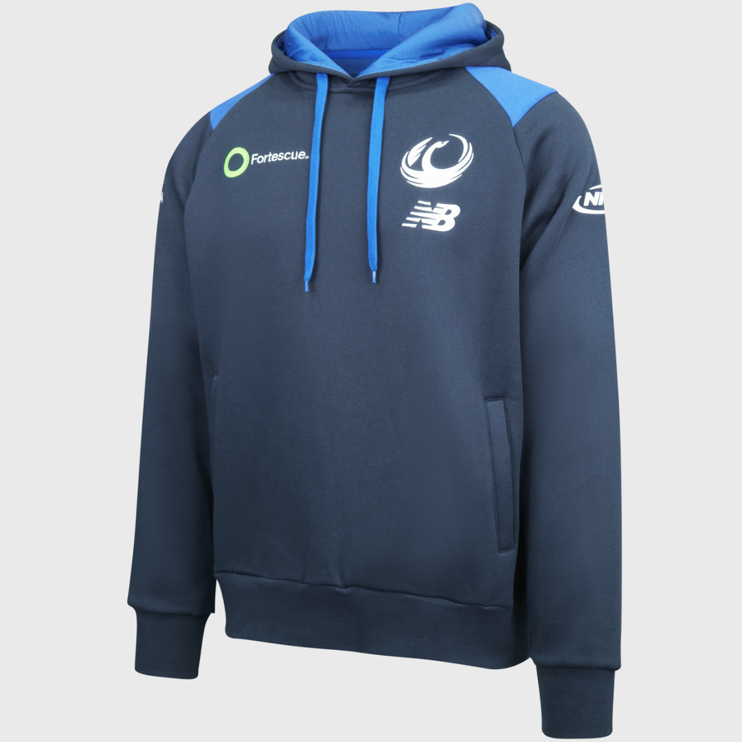 New Balance Western Force Men's Hoody 2026 - Rugbystuff.com
