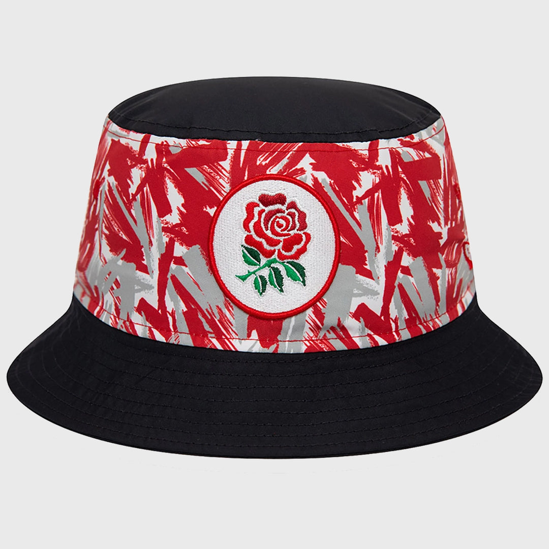 New Era England Rugby Bucket Hat - Rugbystuff.com