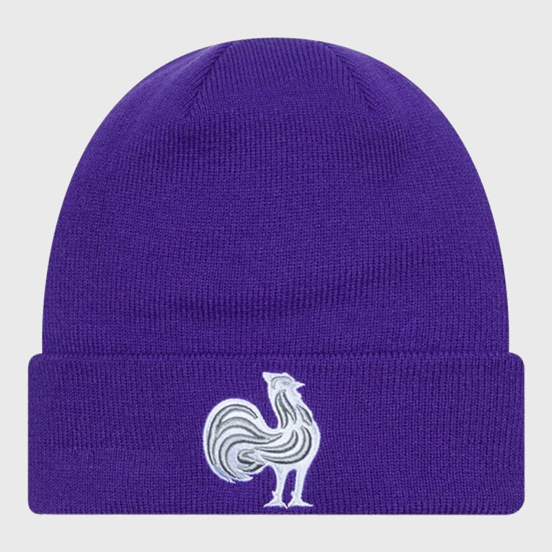New Era France Rugby Cuff Beanie Hat - Rugbystuff.com