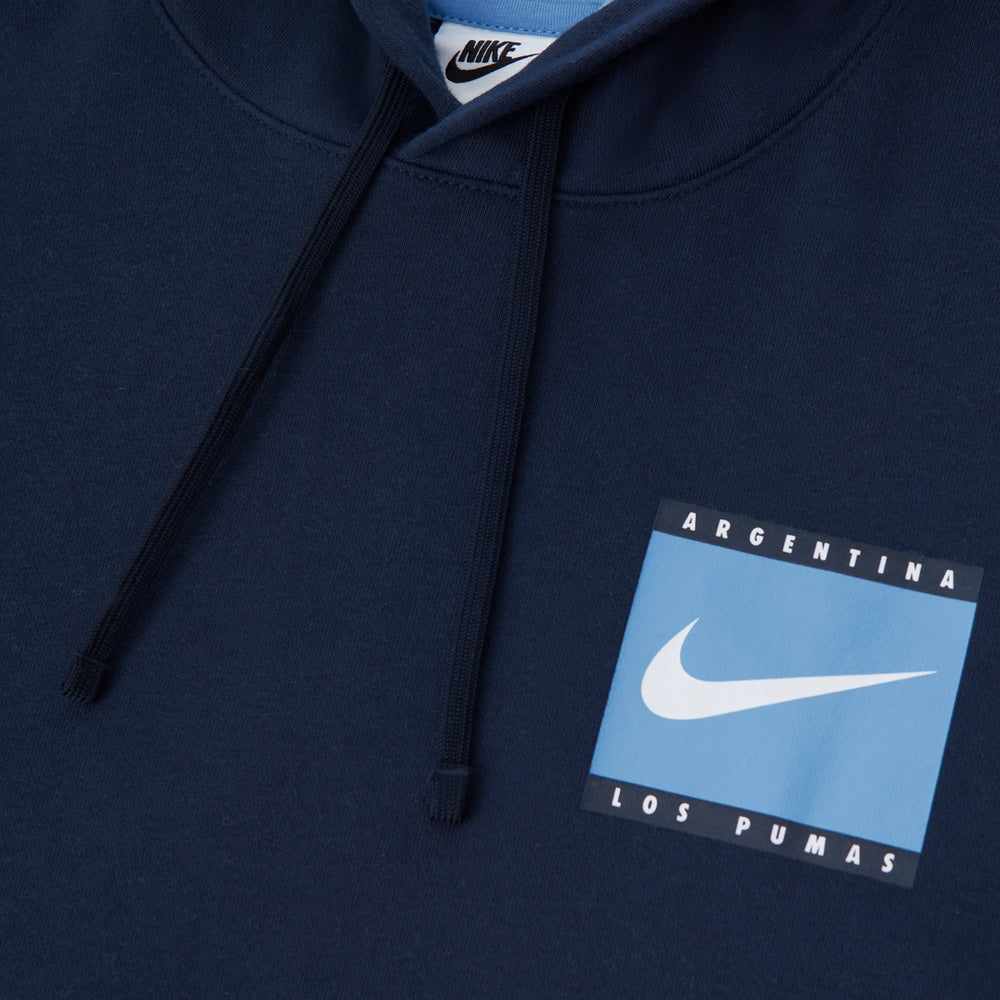 Nike Argentina Men's Hoody Obsidian 2023/24 - Rugbystuff.com