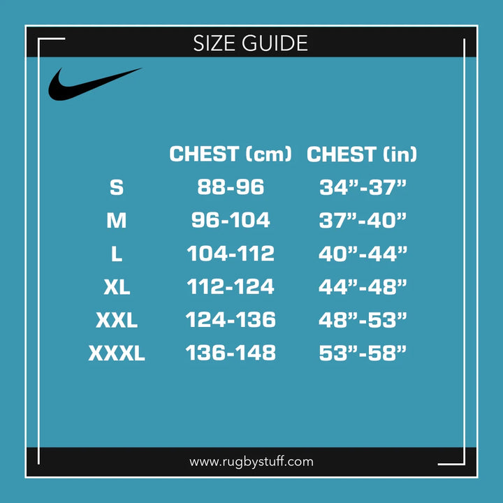 Nike Racing 92 Men's Long Sleeve Rugby Jersey 2023/24 - Rugbystuff.com