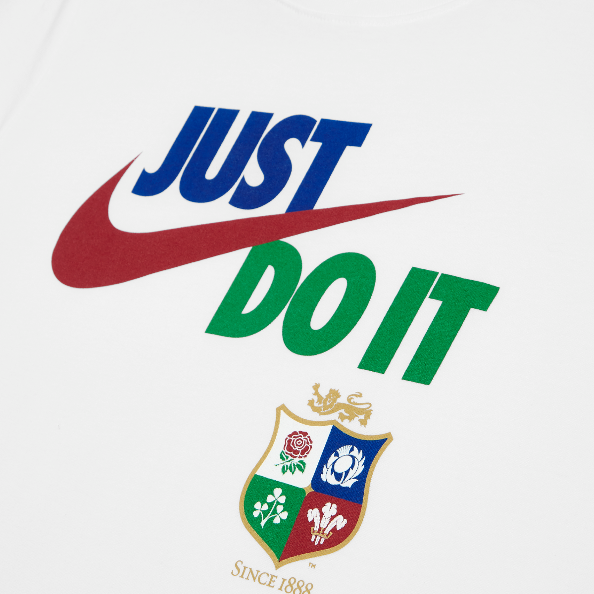 Nike British & Irish Lions Women's Just Do It Tee White