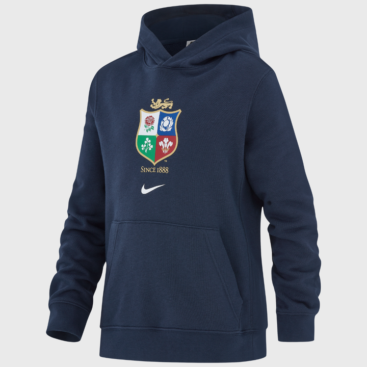 Nike British & Irish Lions Kid's Overhead Hoody Navy