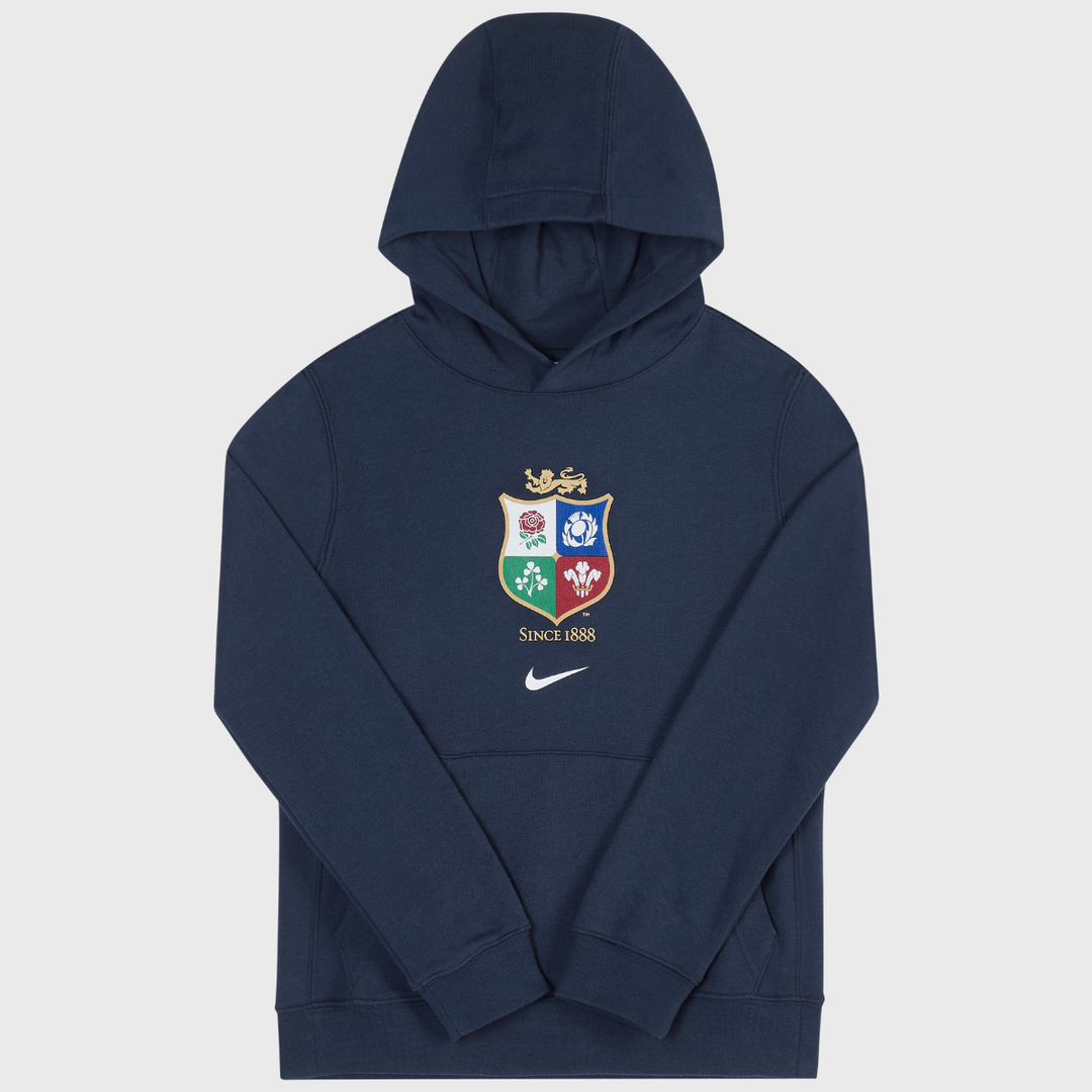 Nike British & Irish Lions Kid's Overhead Hoody Navy