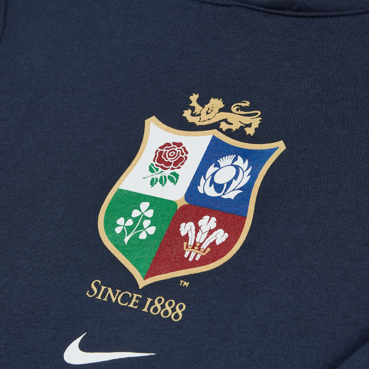 Nike British & Irish Lions Kid's Overhead Hoody Navy