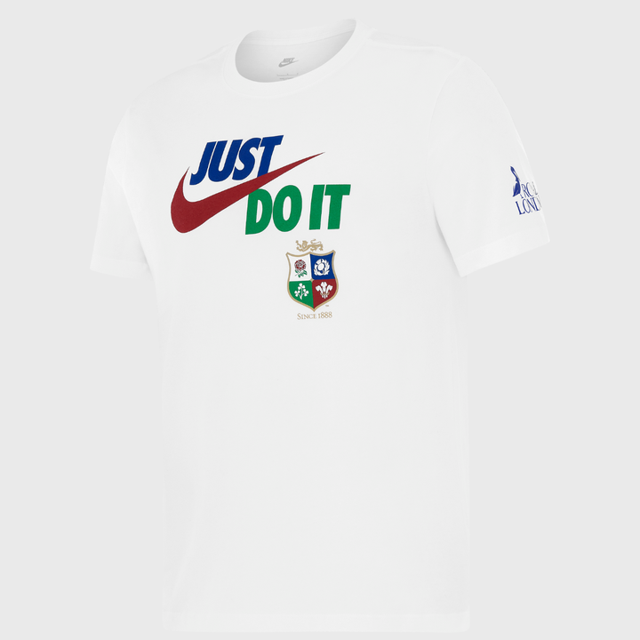 Nike British & Irish Lions Men's Just Do It Tee White