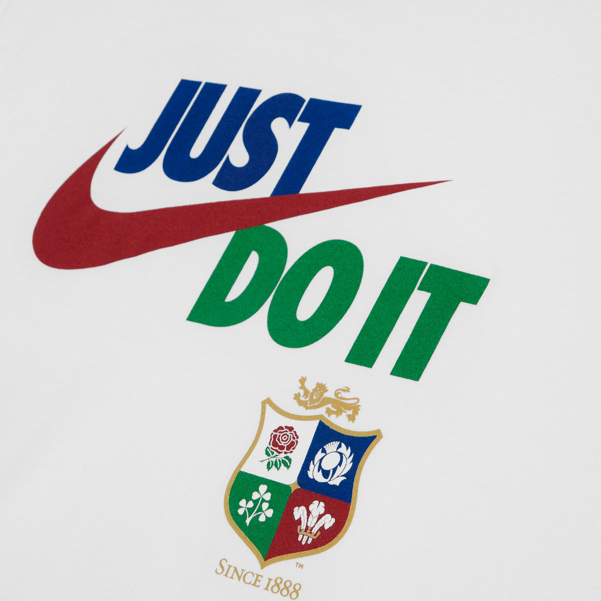 Nike British & Irish Lions Men's Just Do It Tee White