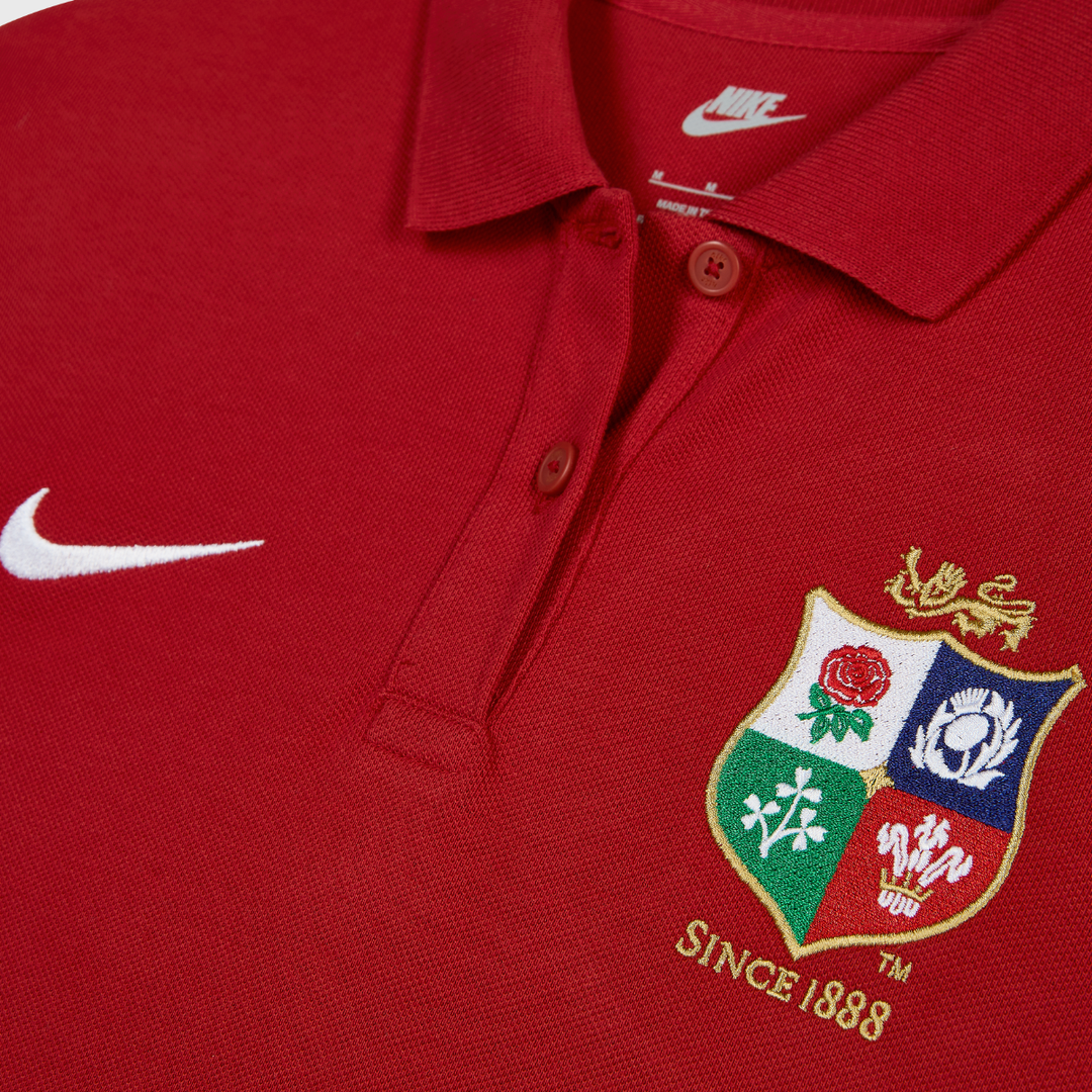 Nike British & Irish Lions Women's Polo Shirt Red