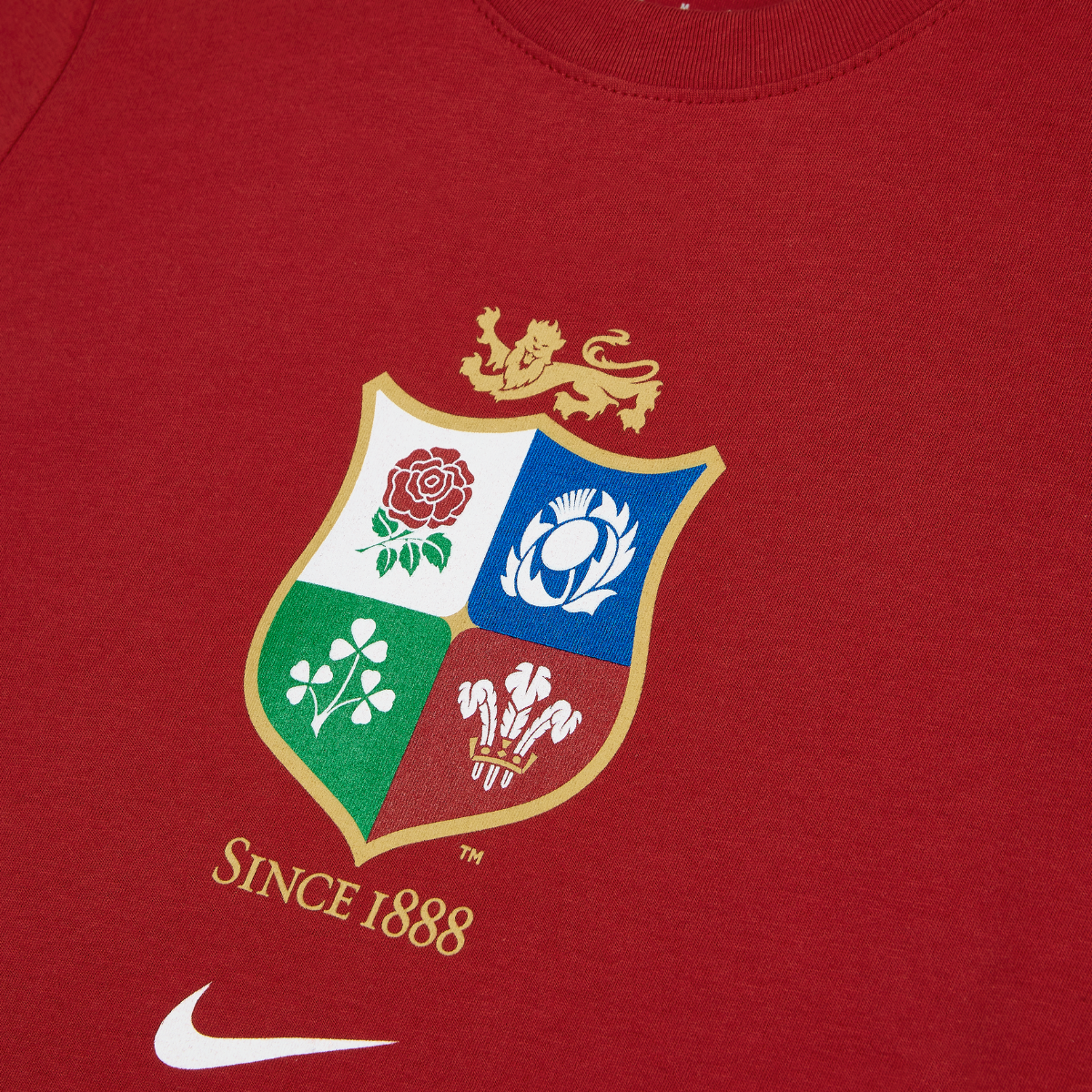 Nike British & Irish Lions Women's Logo Tee Red