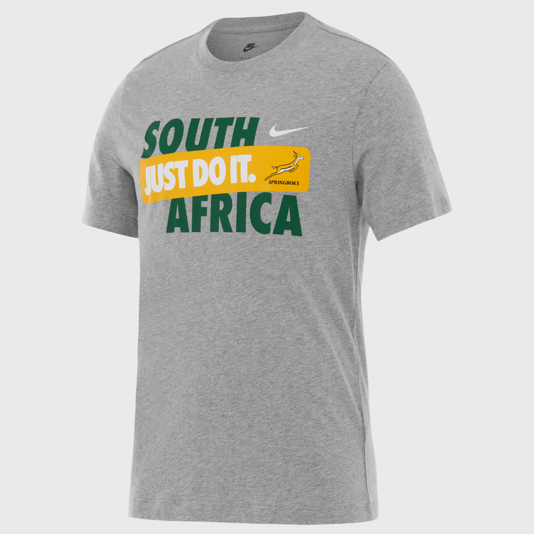 Nike Springboks Men's Just Do It Tee Grey 2026/27