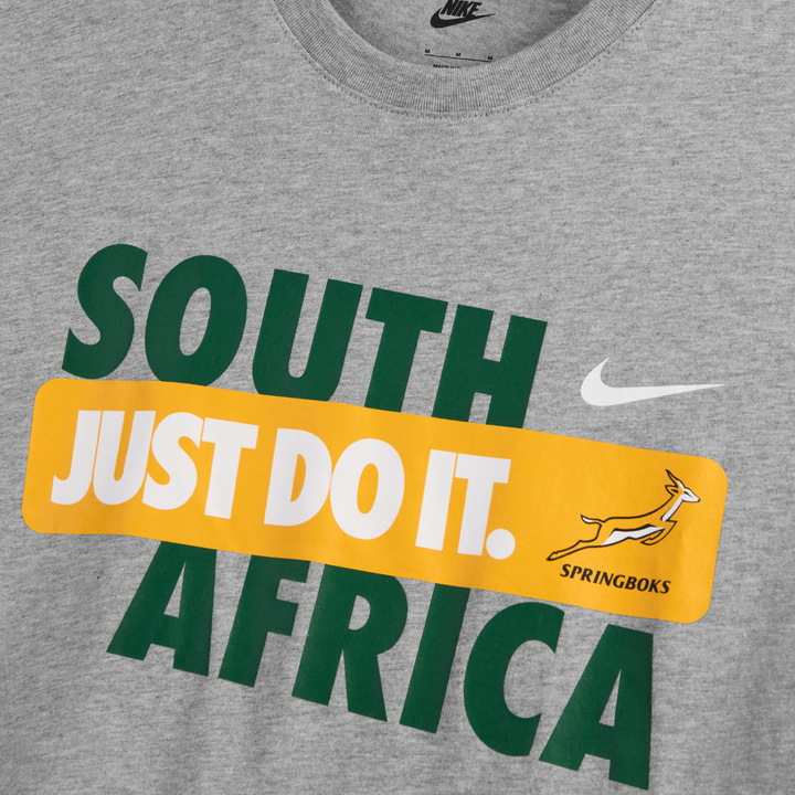 Nike Springboks Men's Just Do It Tee Grey 2026/27