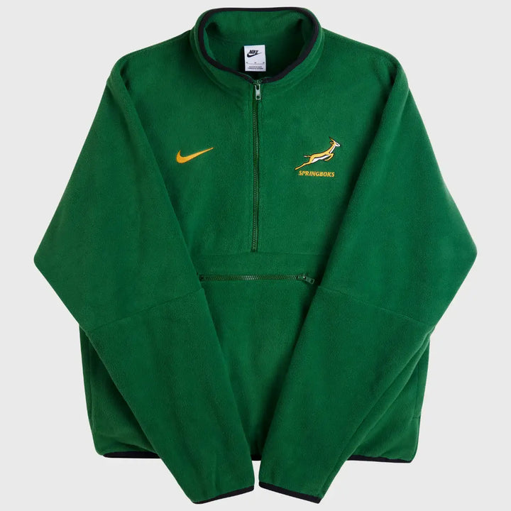 Nike Springboks Men's Polar 1/2 Zip Fleece 2026/27 - Rugbystuff.com