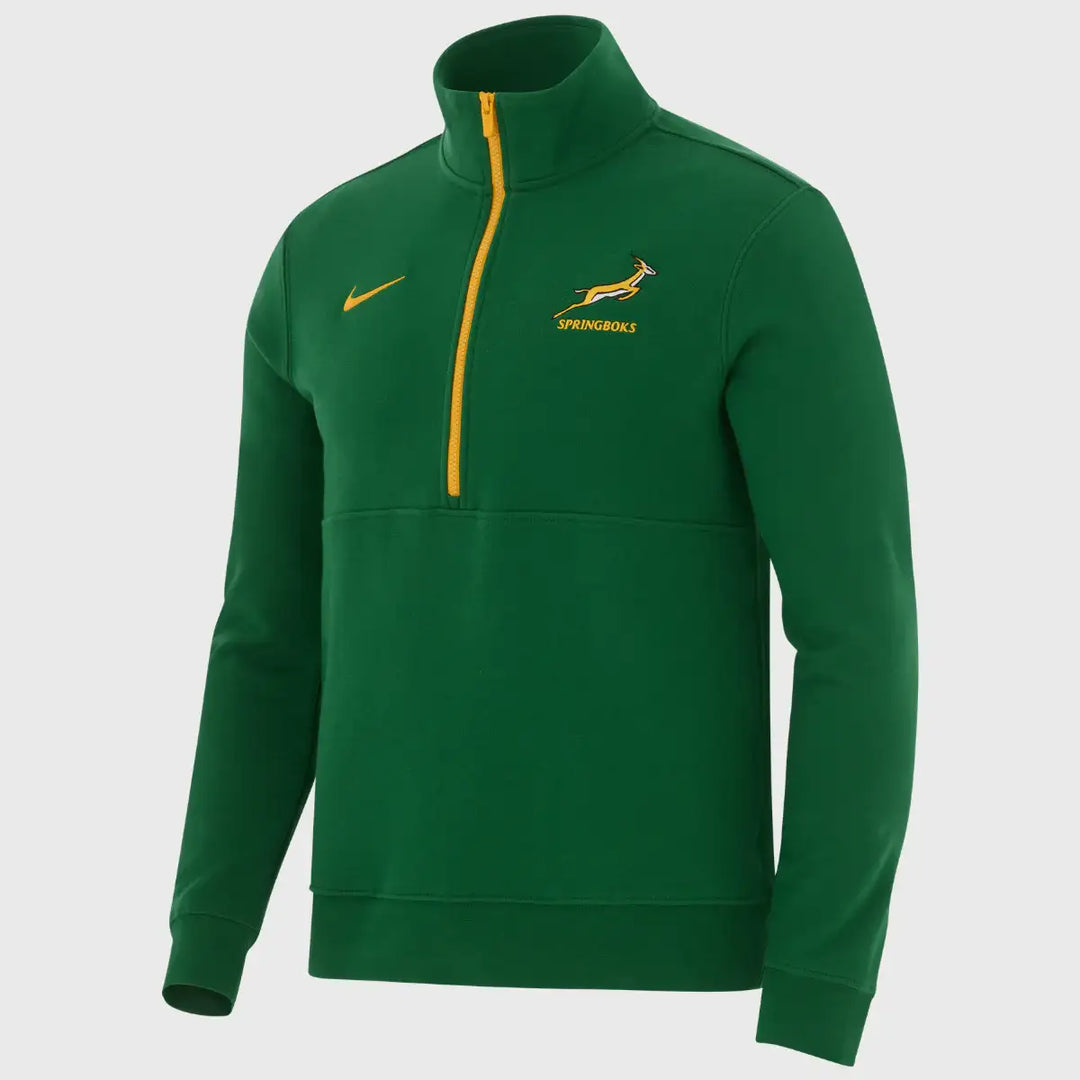 Nike Springboks Men's 1/2 Zip Sweatshirt 2026/27 - Rugbystuff.com