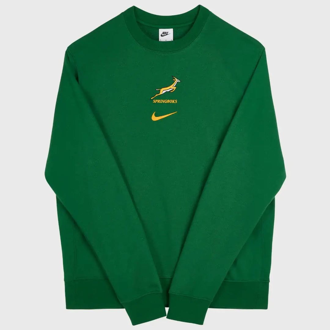 Nike Springboks Men's Crew Sweatshirt 2026/27 - Rugbystuff.com