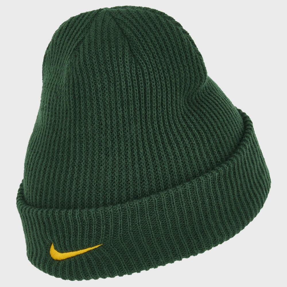 Nike Springboks Cuffed Beanie Hat Green 2025/26 - Rugbystuff.com