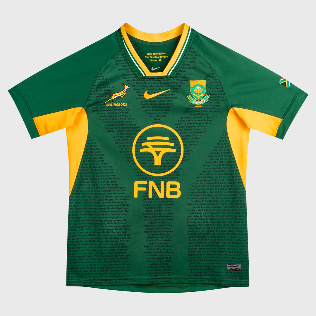 Nike Springboks Men's Greatest Rivalry Home Stadium Rugby Jersey