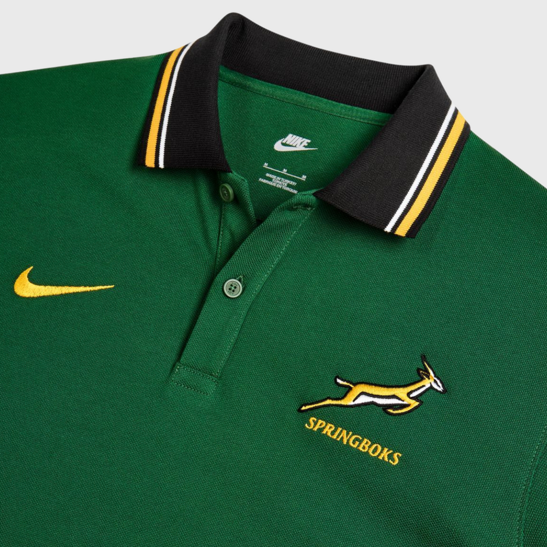 Nike Springboks Men's Heritage Pique Polo Shirt 2026/27
