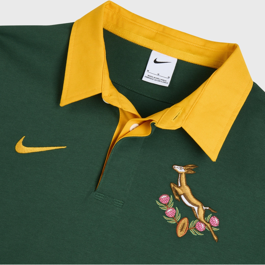 Nike Springboks Men's Long Sleeve Rugby Jersey 2025/26 - Rugbystuff.com
