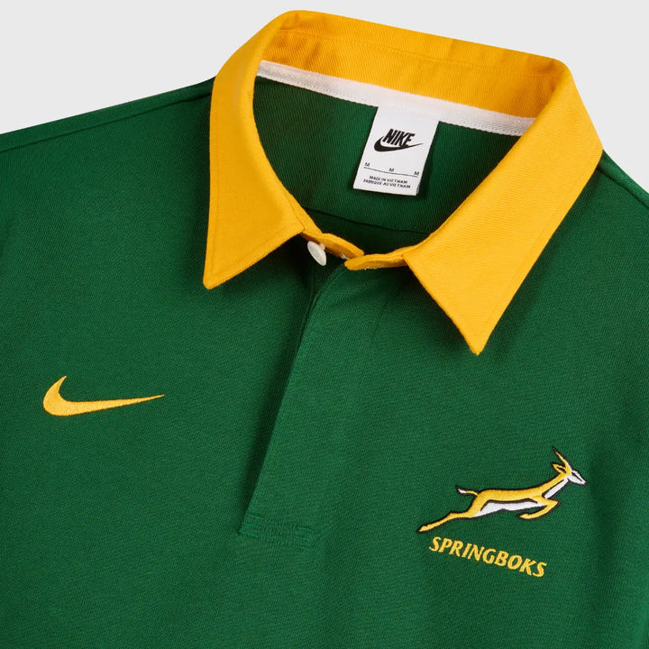 Nike Springboks Men's Home Short Sleeve Rugby Jersey 2026/27 - Rugbystuff.com