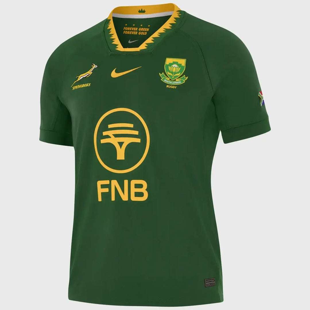 Springbok Stuff Nike Springboks Men's Home Stadium Rugby Jersey 2025/26 – Rugbystuff.com
