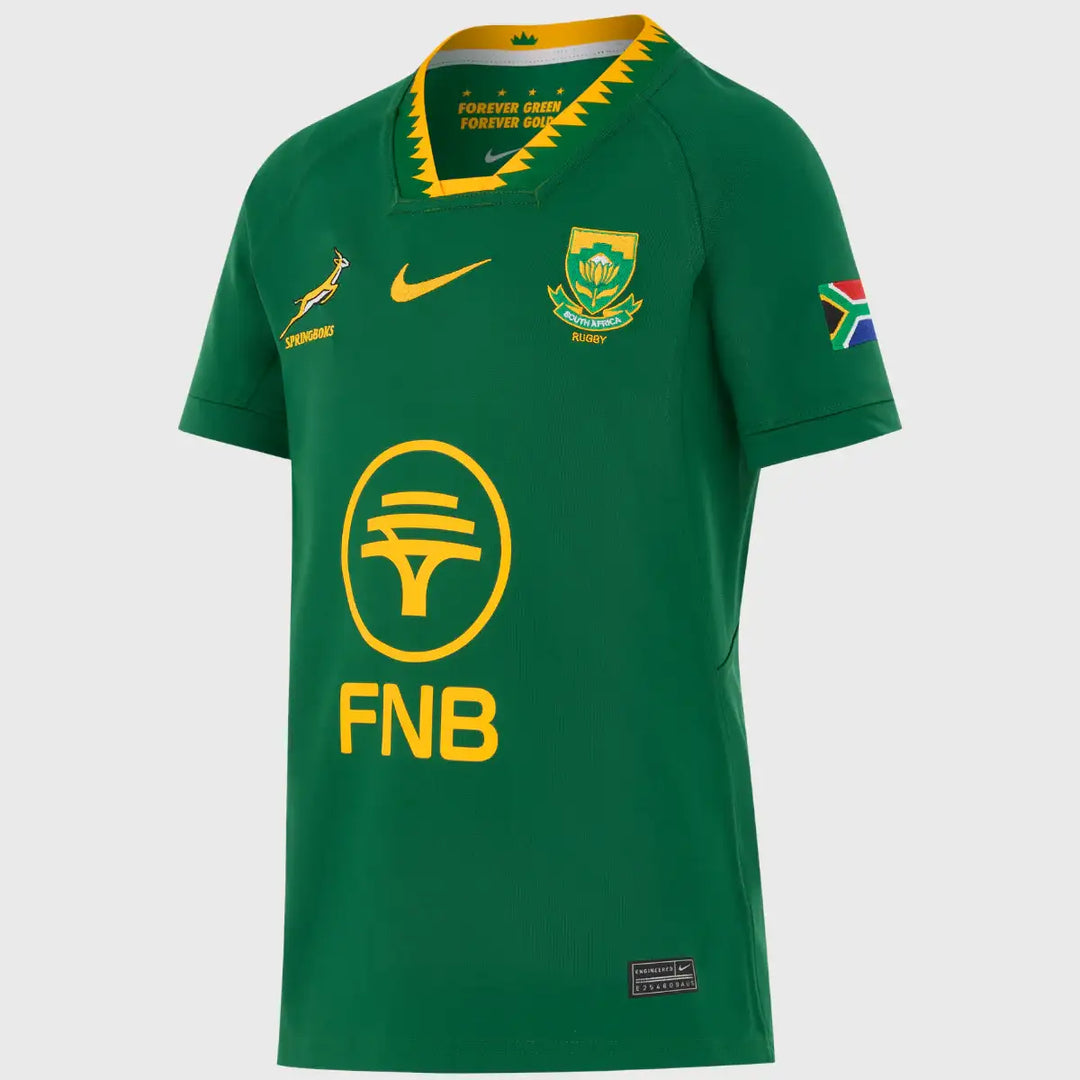 Nike Springboks Kid's Home Stadium Rugby Jersey 2026/27 - Rugbystuff.com