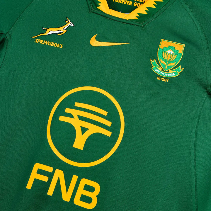 Nike Springboks Men's Home Stadium Rugby Jersey 2026/27 - Rugbystuff.com