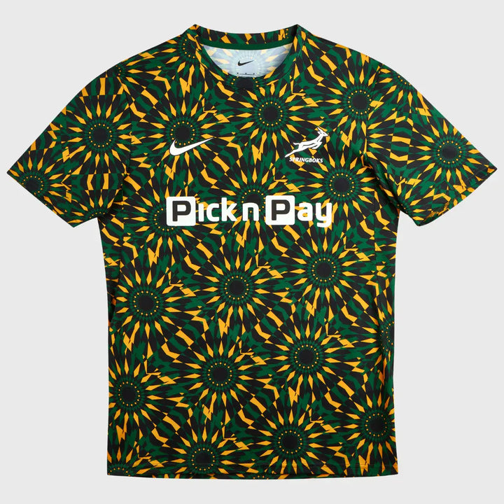 Nike Springboks Men's Pre-Match Rugby Shirt 2026/27 - Rugbystuff.com