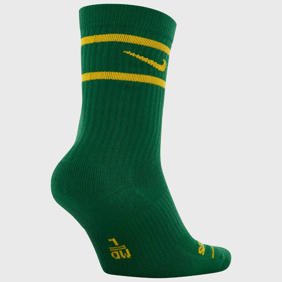 Nike Springboks Everyday Cushion Crew Socks 3 Pack 2026/27 - Rugbystuff.com
